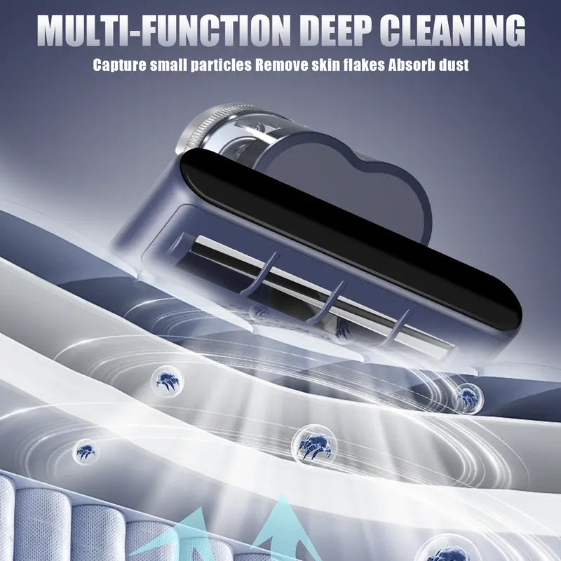 Mattress Vacuum Cleaner with UV-C Light, 149°F Hot Air, HEPA Filter & 16Kpa Suction – Deep Clean for Bed, Sofa, Carpet